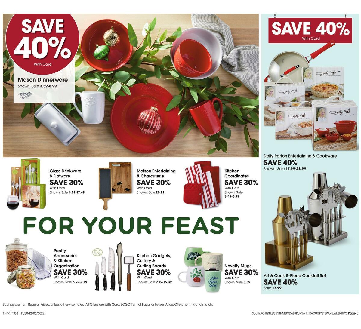 Fred Meyer General Merchandise Weekly Ad from November 30
