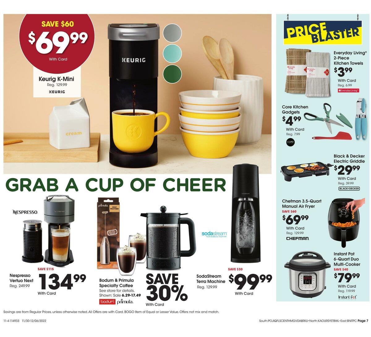 Fred Meyer General Merchandise Weekly Ad from November 30