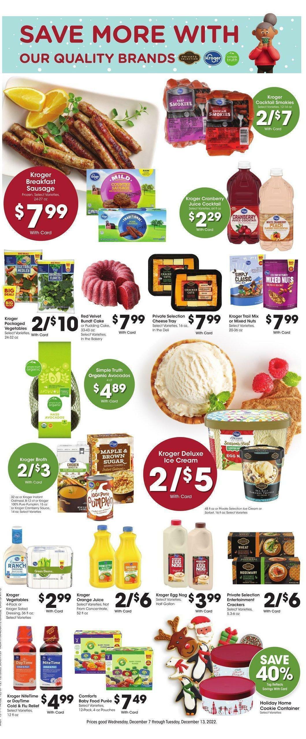 Fred Meyer Weekly Ad from December 7