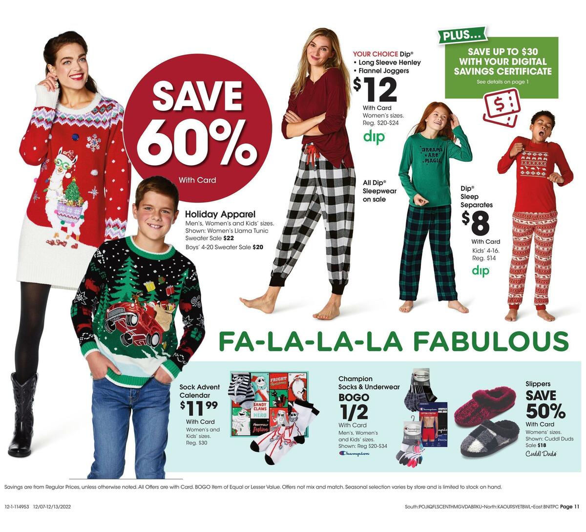 Fred Meyer General Merchandise Weekly Ad from December 7