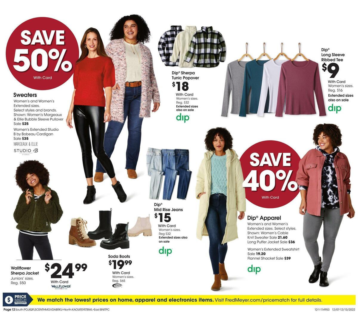 Fred Meyer General Merchandise Weekly Ad from December 7