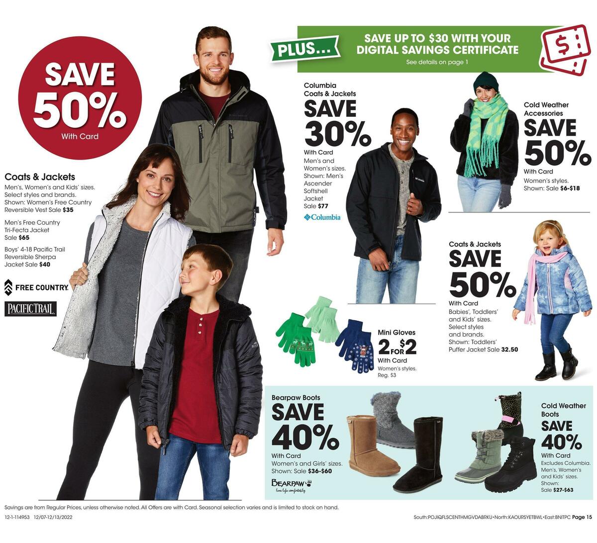 Fred Meyer General Merchandise Weekly Ad from December 7