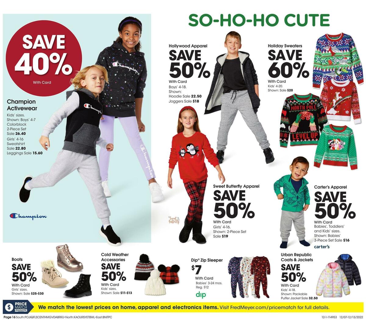 Fred Meyer General Merchandise Weekly Ad from December 7