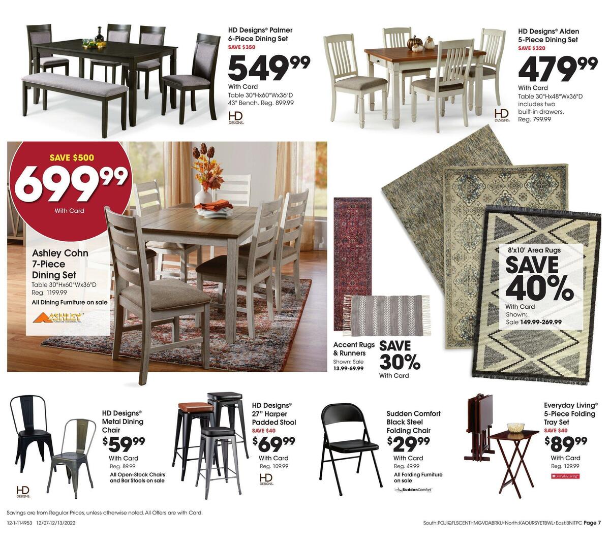 Fred Meyer General Merchandise Weekly Ad from December 7