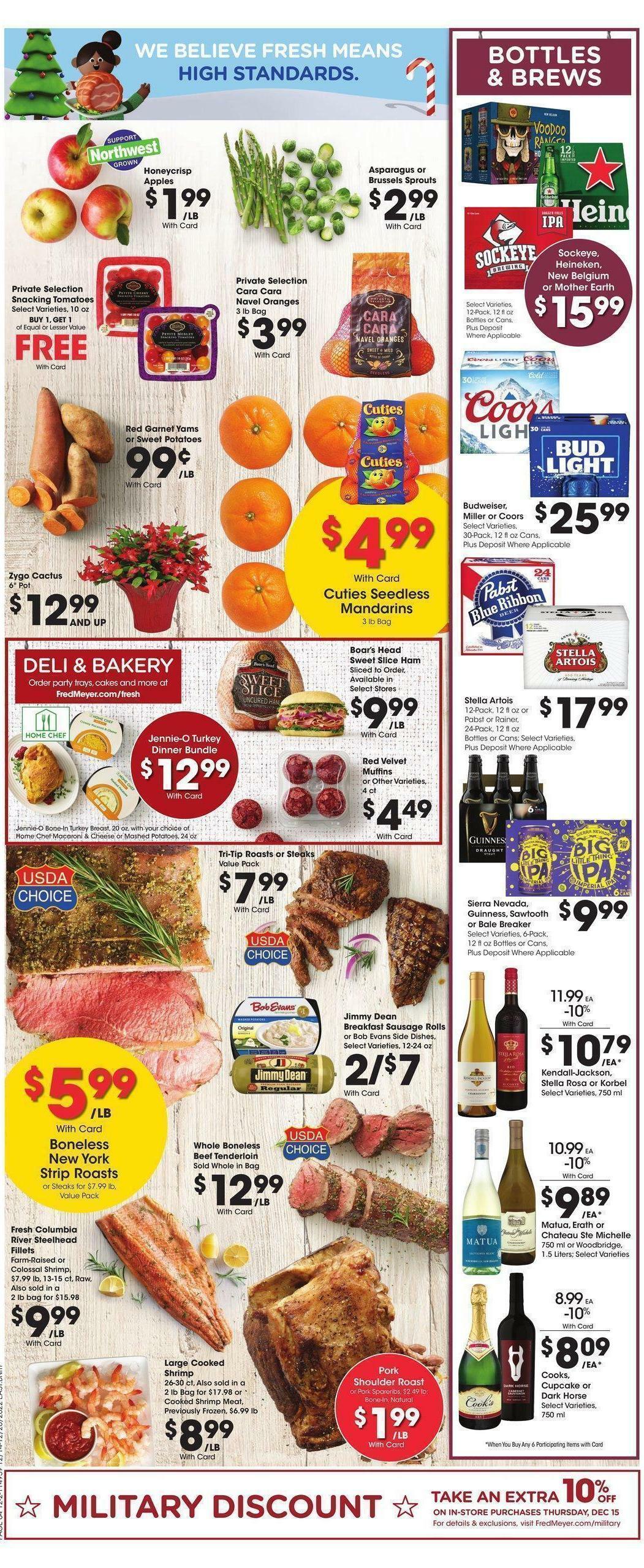 Fred Meyer Weekly Ad from December 14