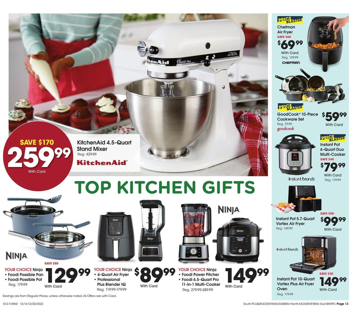 Fred Meyer General Merchandise Weekly Ad from December 14