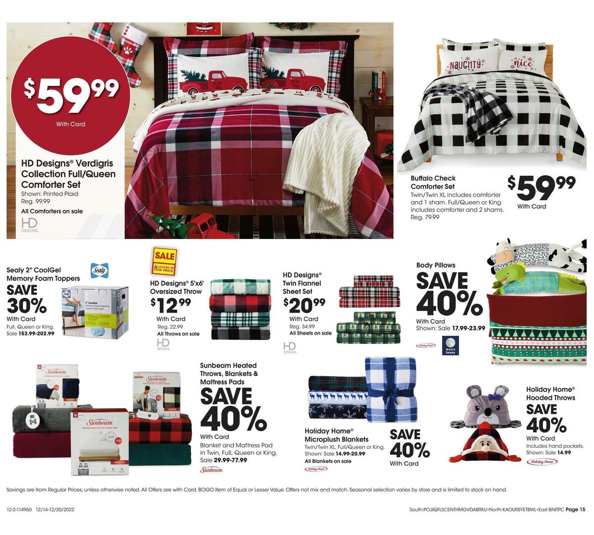 Fred Meyer General Merchandise Weekly Ad from December 14