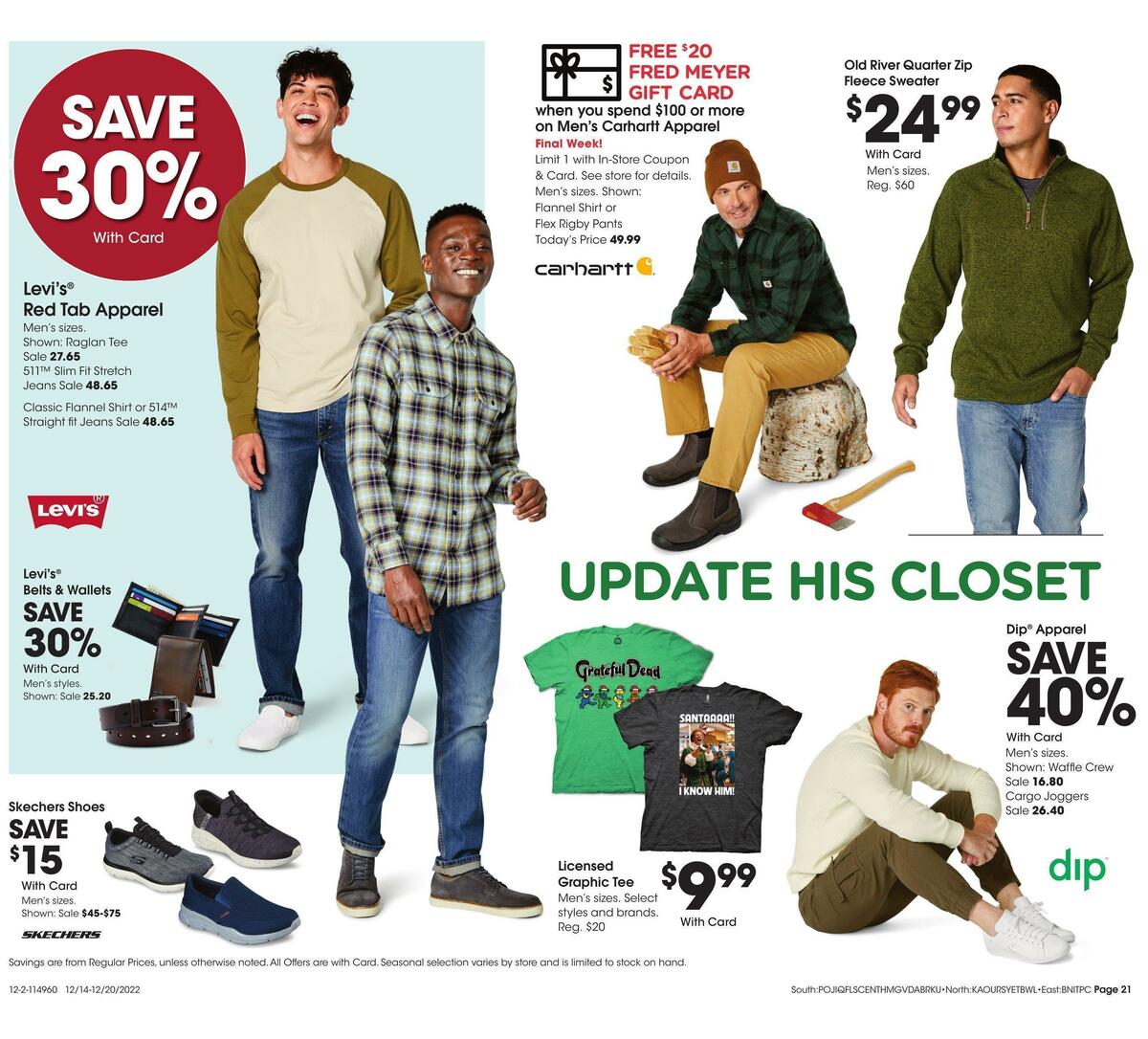 Fred Meyer General Merchandise Weekly Ad from December 14
