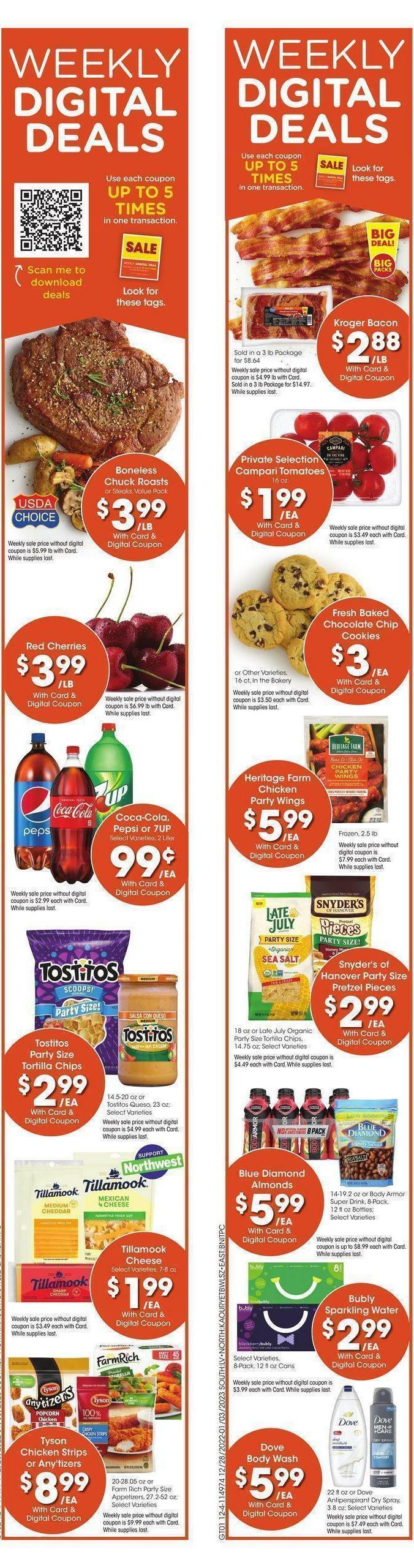 Fred Meyer Weekly Ad from December 28