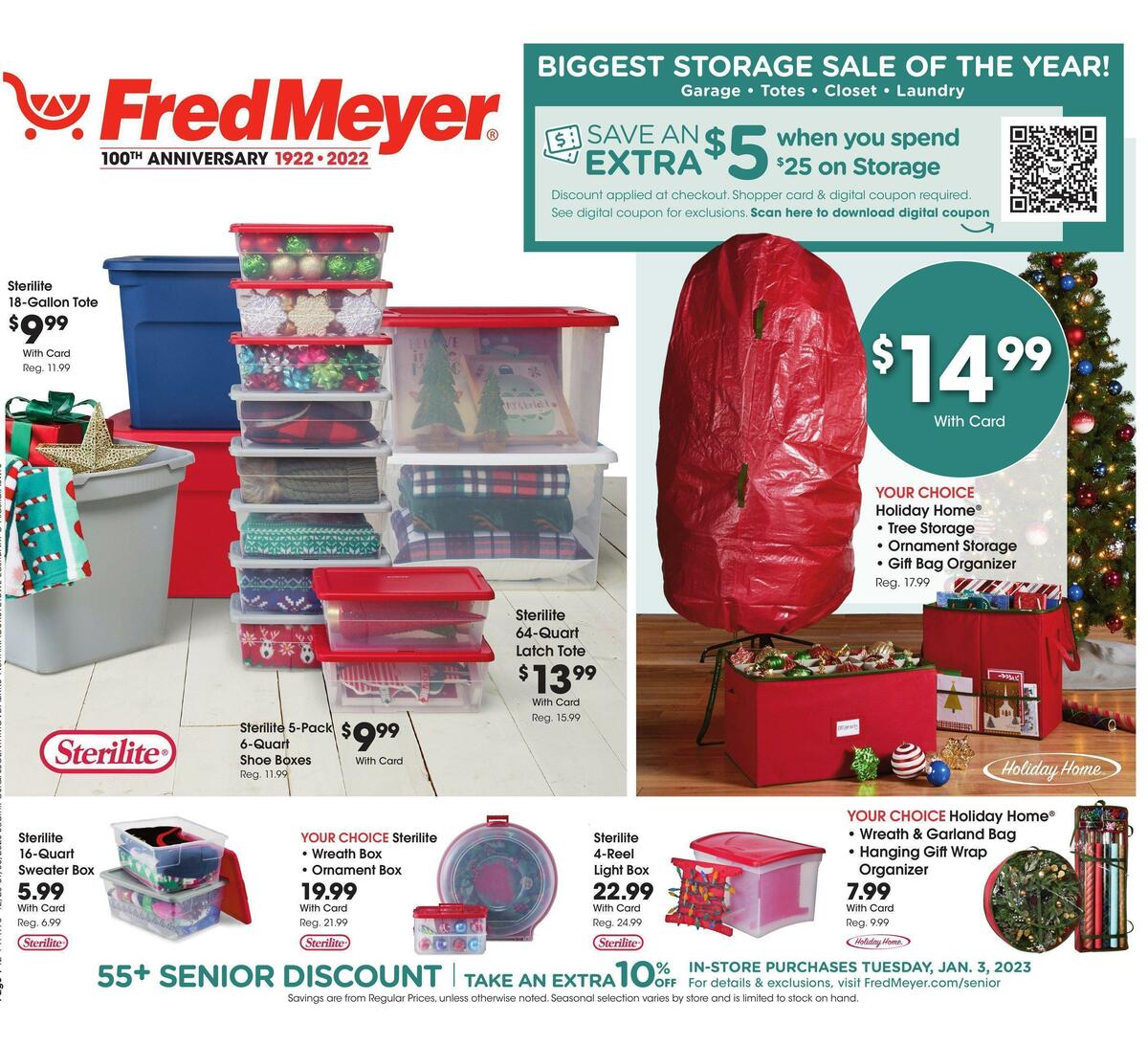 Fred Meyer General Merchandise Weekly Ad from December 26