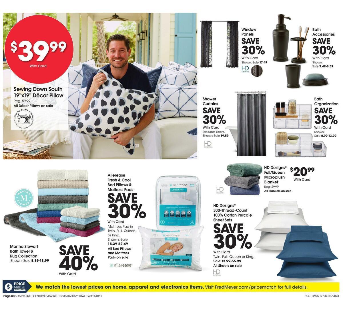 Fred Meyer General Merchandise Weekly Ad from December 26