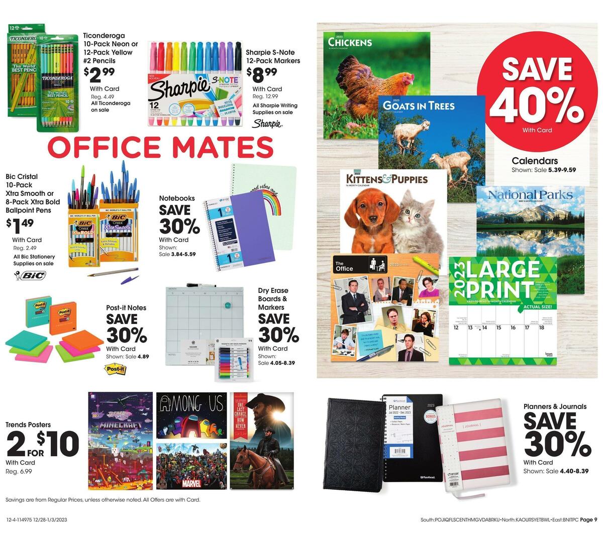 Fred Meyer General Merchandise Weekly Ad from December 26