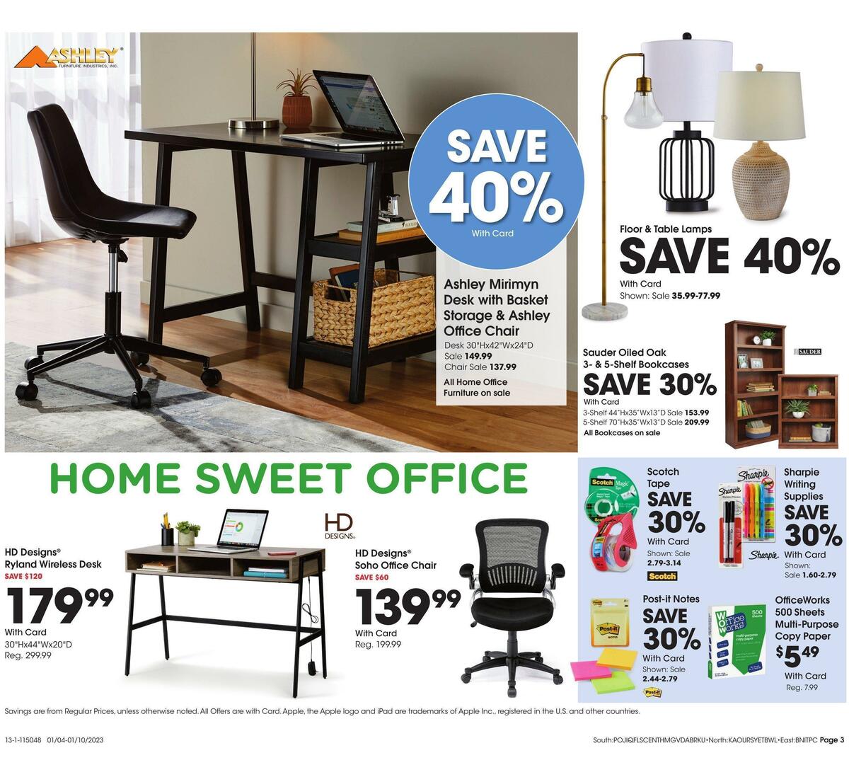 Fred Meyer General Merchandise Weekly Ad from January 4