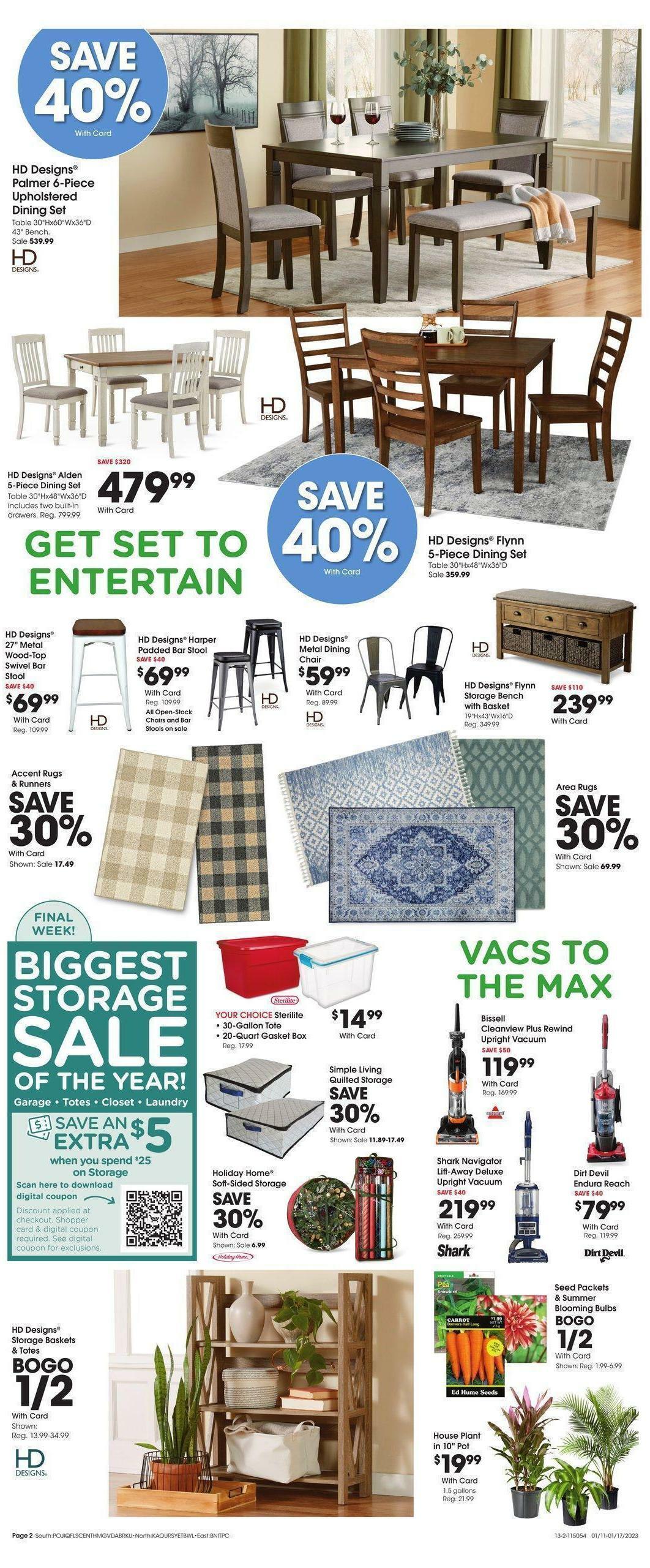 Fred Meyer General Merchandise Weekly Ad from January 11