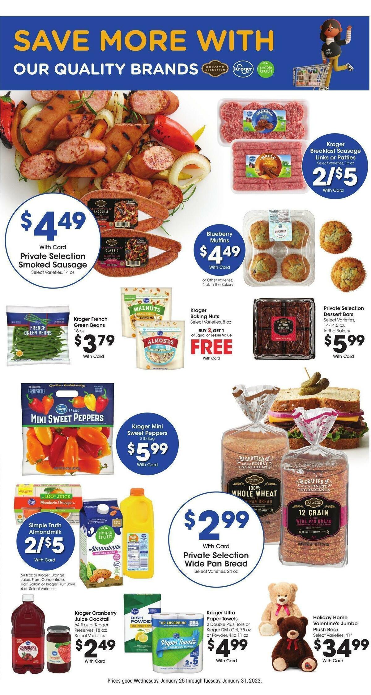 Fred Meyer Weekly Ad from January 25