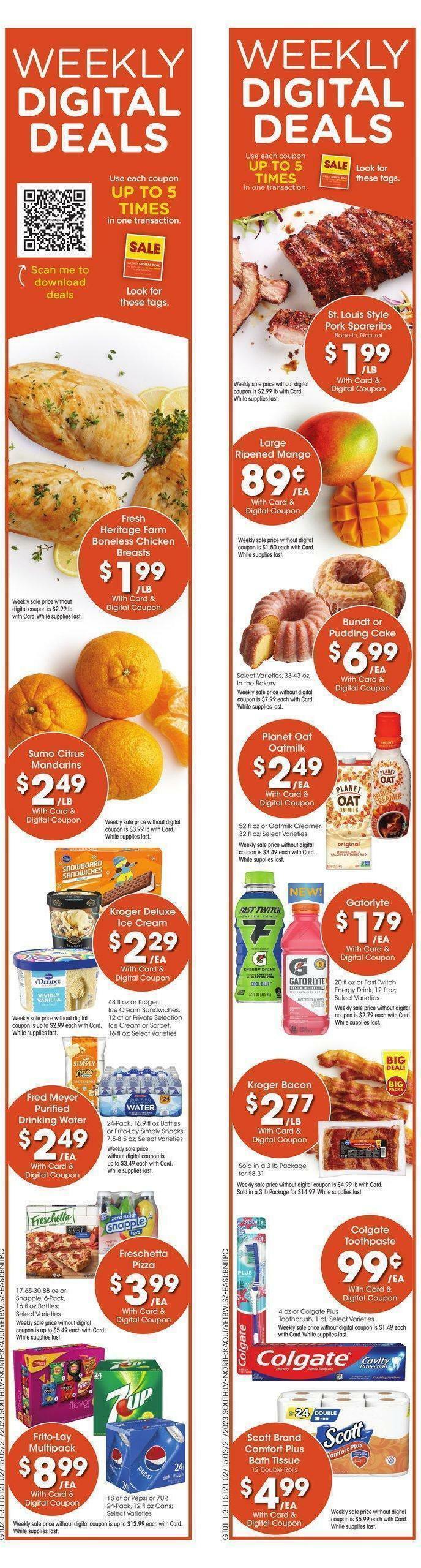 Fred Meyer Weekly Ad from February 15