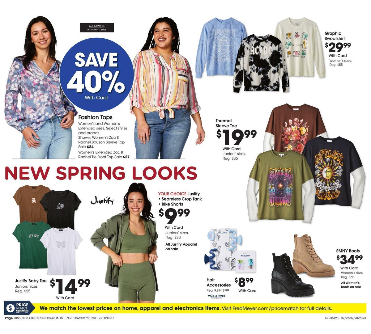 Fred Meyer General Merchandise Weekly Ad from February 22