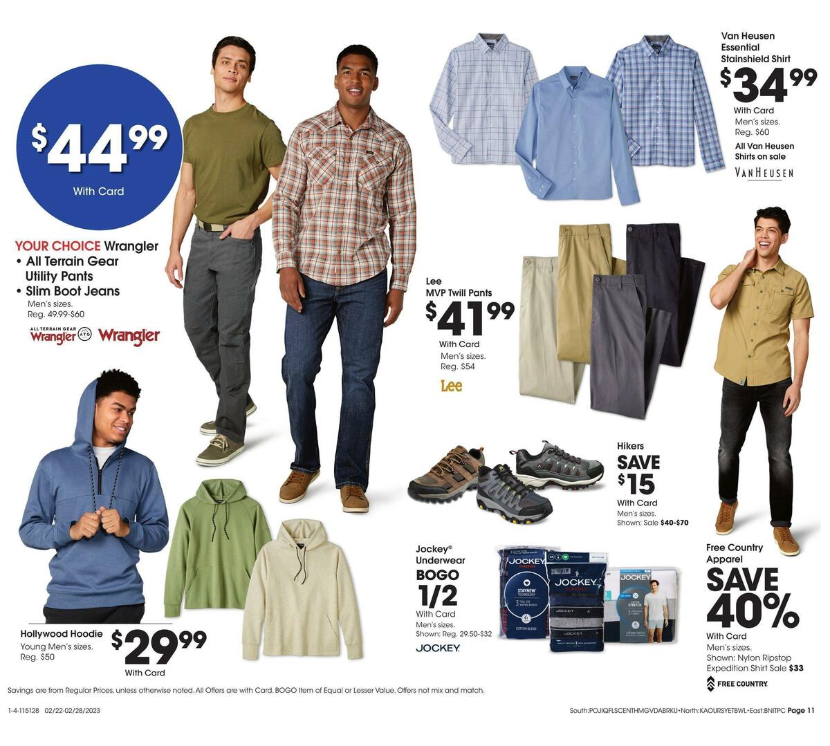 Fred Meyer General Merchandise Weekly Ad from February 22