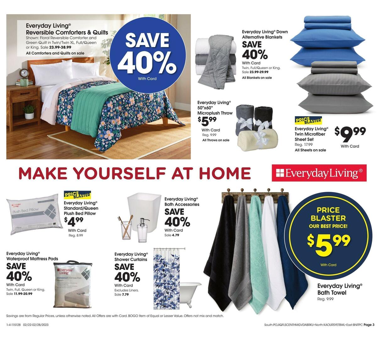 Fred Meyer General Merchandise Weekly Ad from February 22