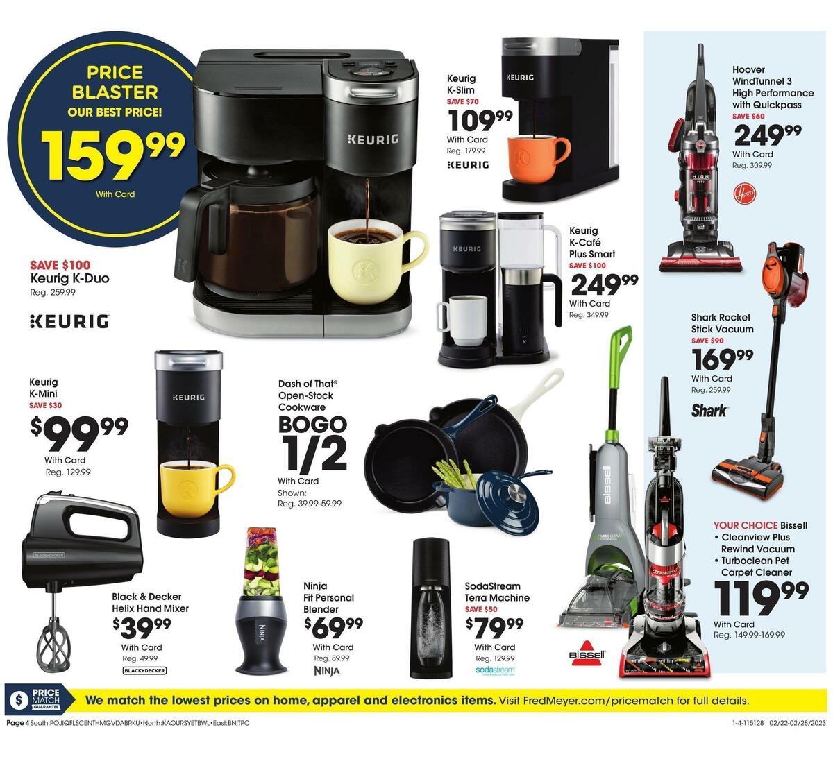 Fred Meyer General Merchandise Weekly Ad from February 22