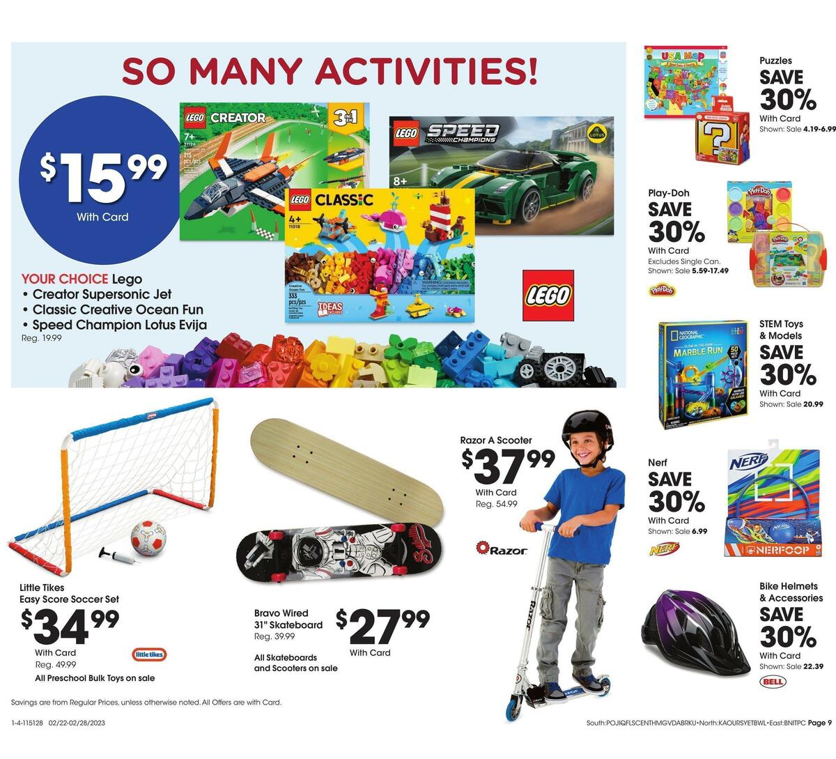 Fred Meyer General Merchandise Weekly Ad from February 22