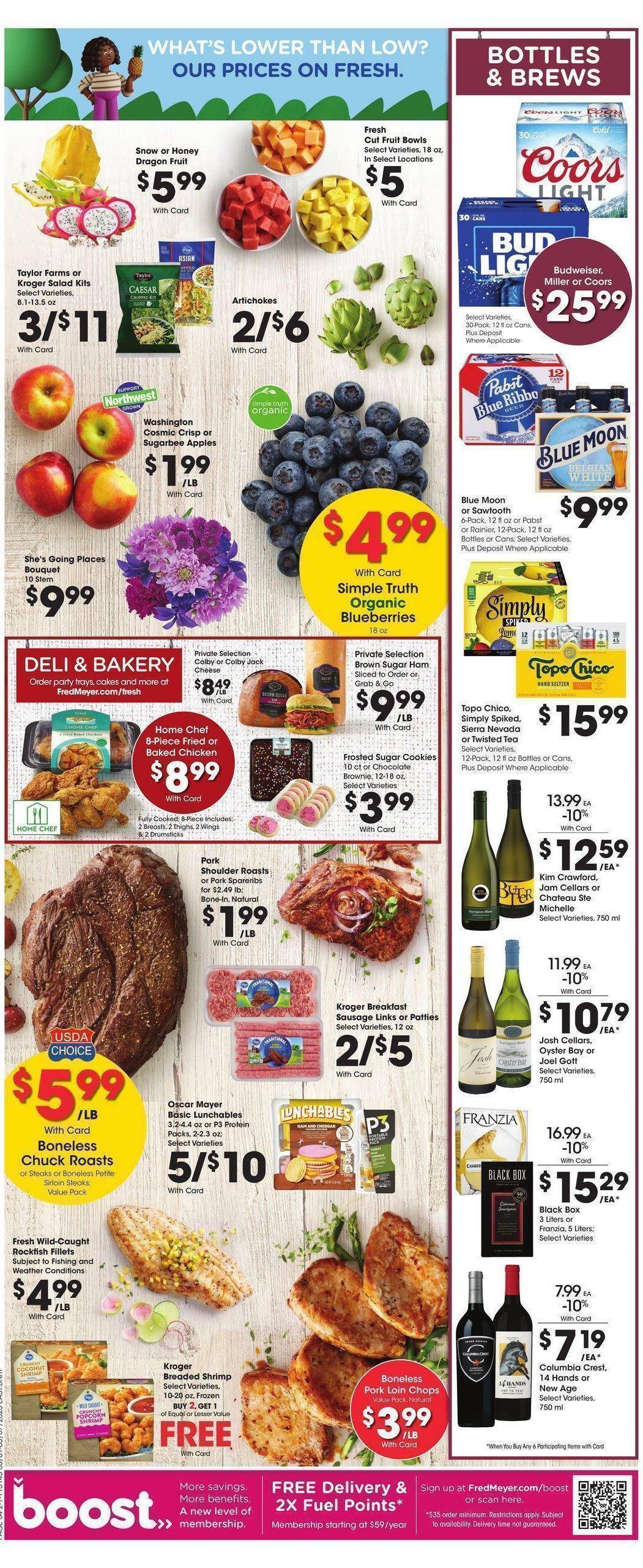 Fred Meyer Weekly Ad from March 1