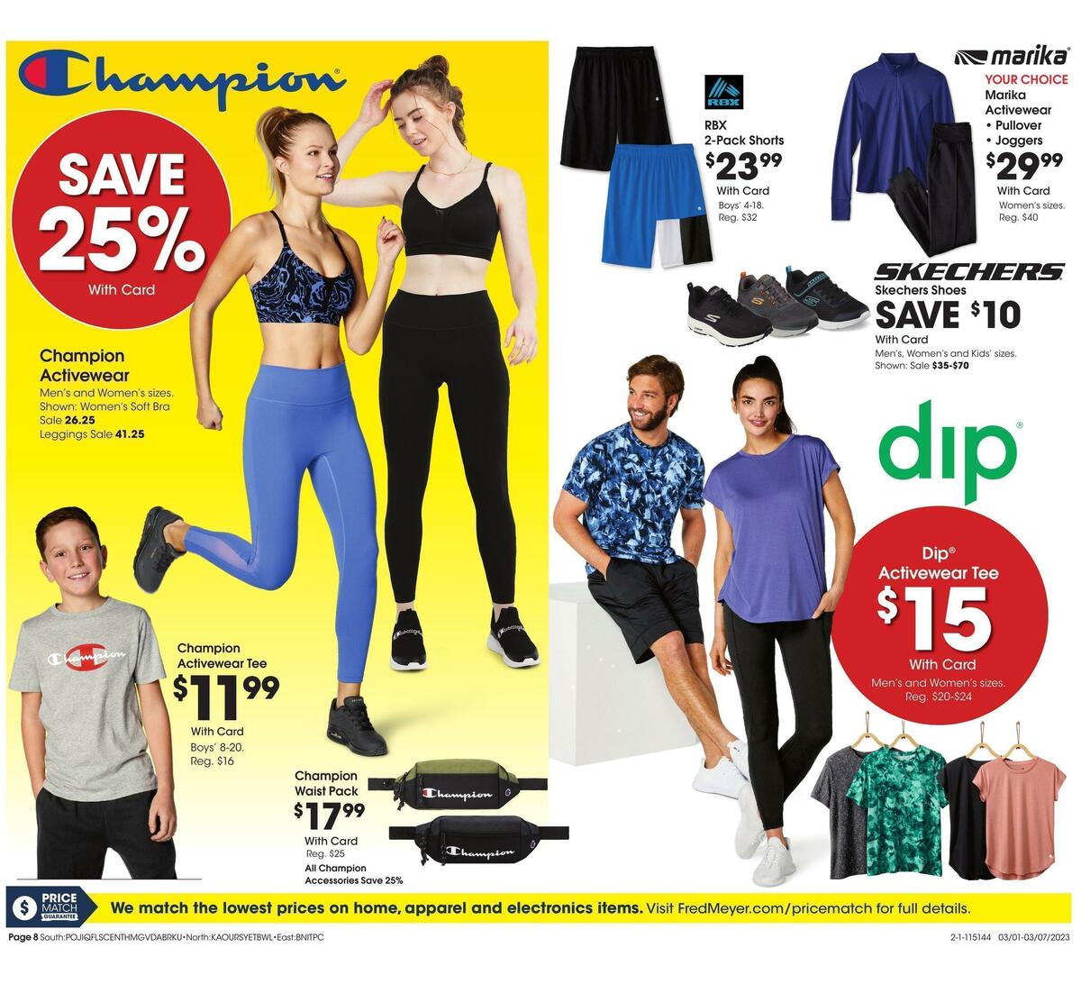 Fred Meyer General Merchandise Weekly Ad from March 1