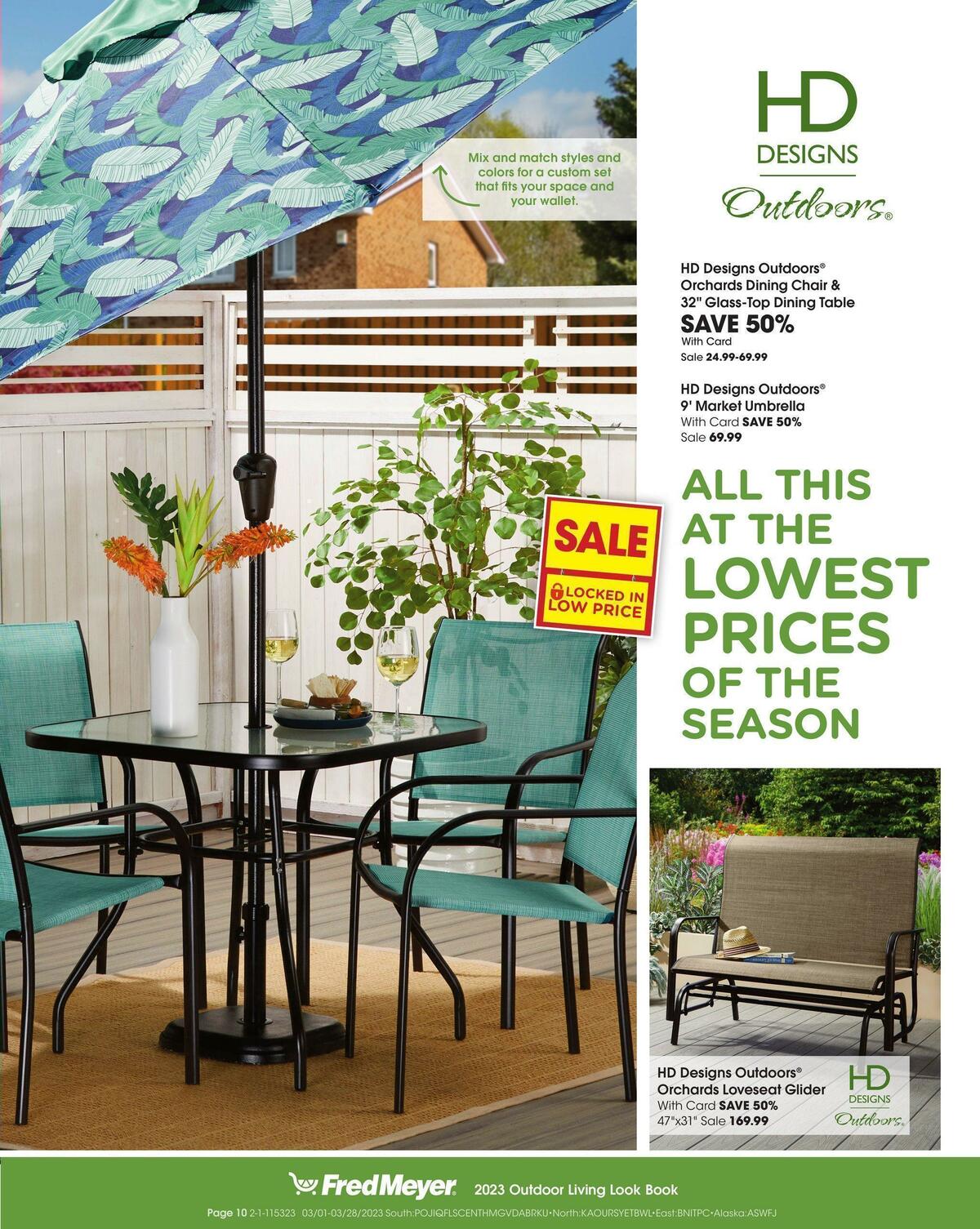 Fred Meyer Outdoor Living Weekly Ad from March 1