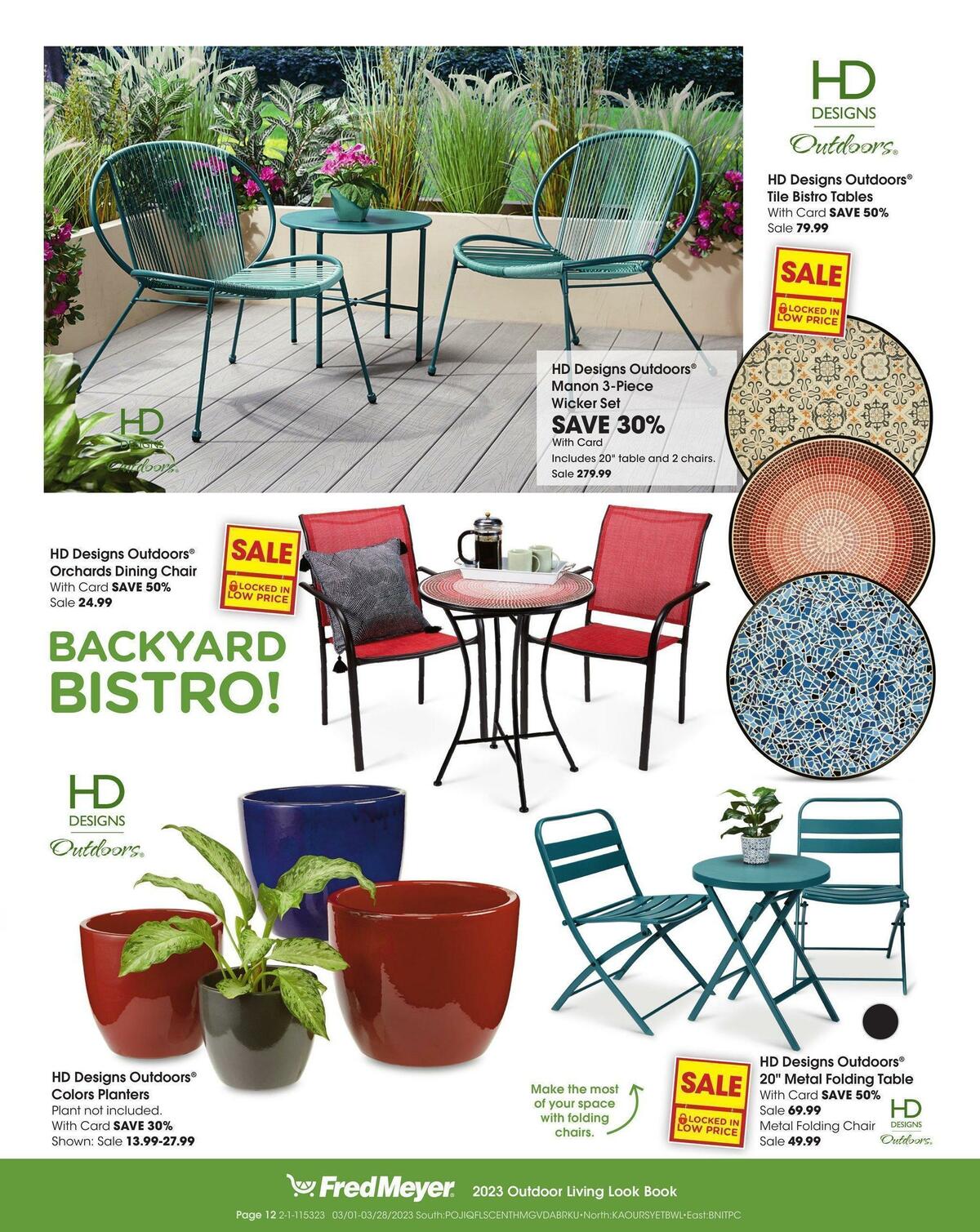 Fred Meyer Outdoor Living Weekly Ad from March 1