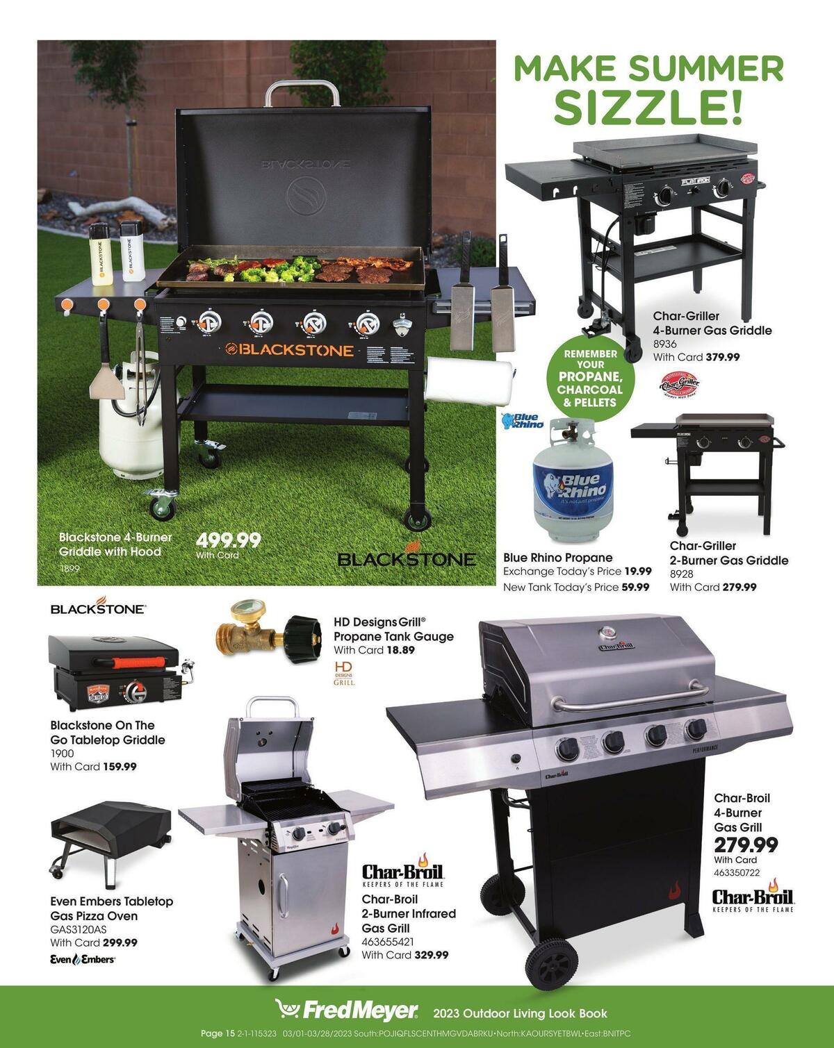 Fred Meyer Outdoor Living Weekly Ad from March 1