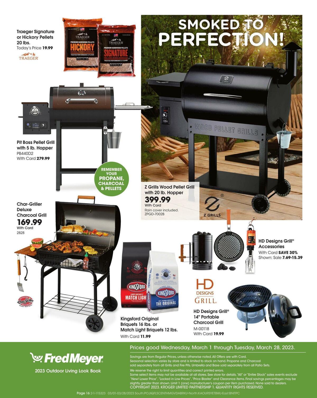 Fred Meyer Outdoor Living Weekly Ad from March 1