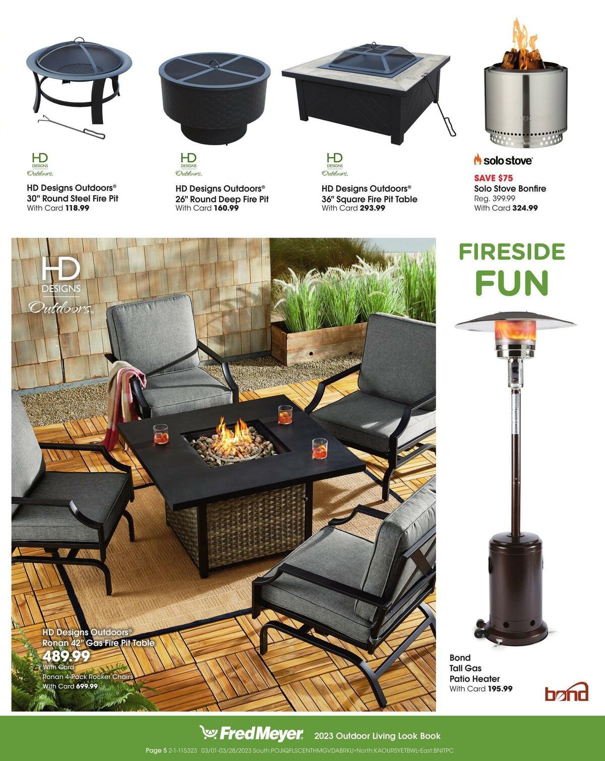 Fred Meyer Outdoor Living Weekly Ad from March 1