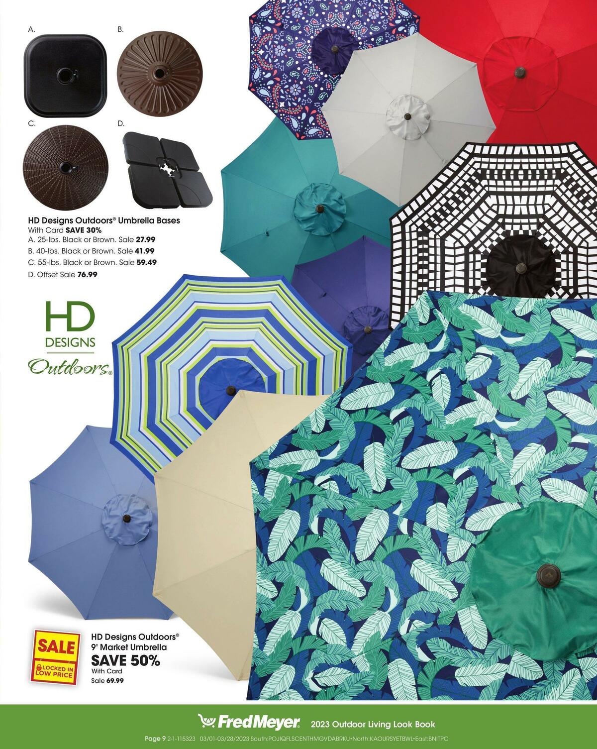 Fred Meyer Outdoor Living Weekly Ad from March 1