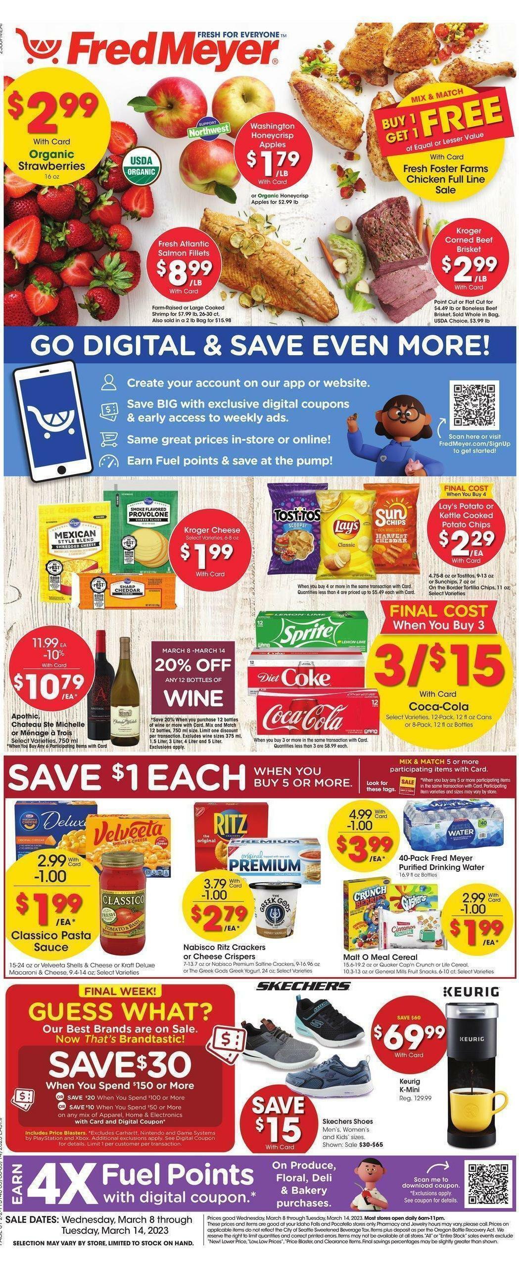Fred Meyer Weekly Ad from March 8