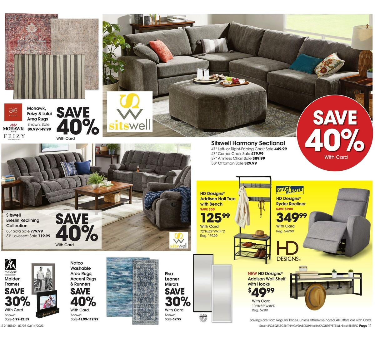 Fred Meyer General Merchandise Weekly Ad from March 8