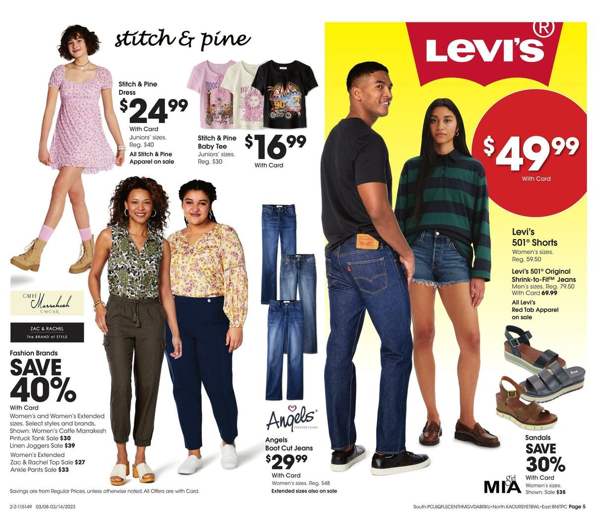 Fred Meyer General Merchandise Weekly Ad from March 8