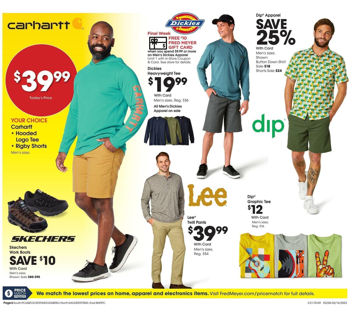 Fred Meyer General Merchandise Weekly Ad from March 8