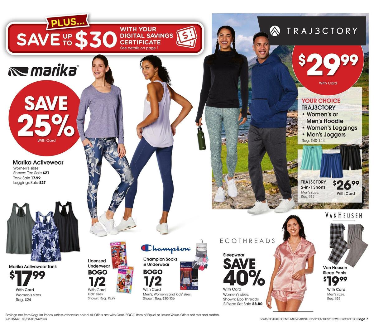 Fred Meyer General Merchandise Weekly Ad from March 8