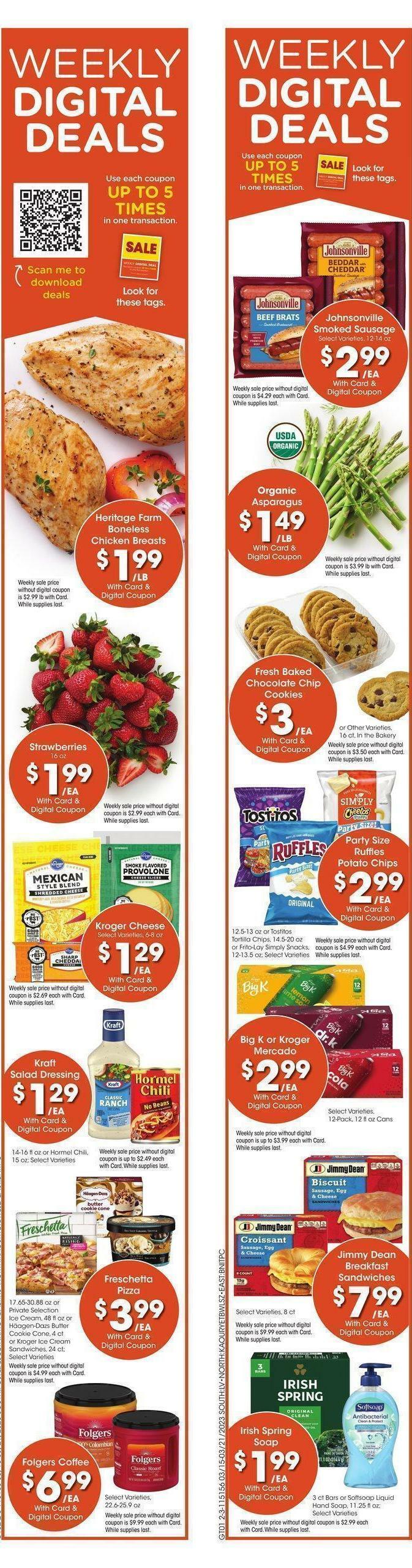 Fred Meyer Weekly Ad from March 15