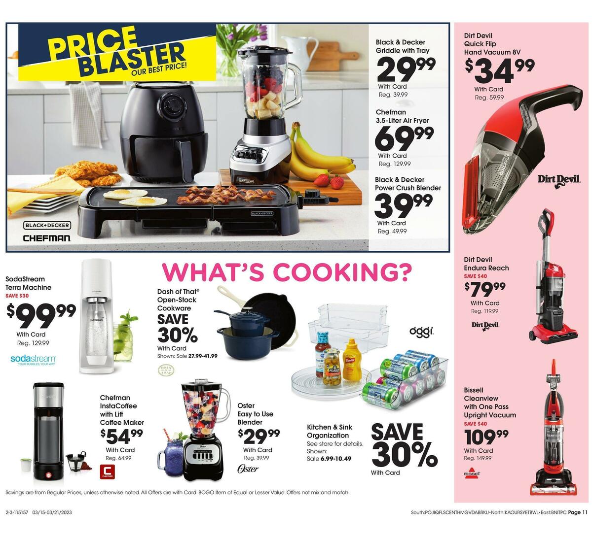 Fred Meyer General Merchandise Weekly Ad from March 15