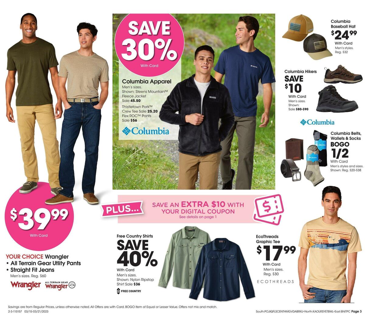 Fred Meyer General Merchandise Weekly Ad from March 15