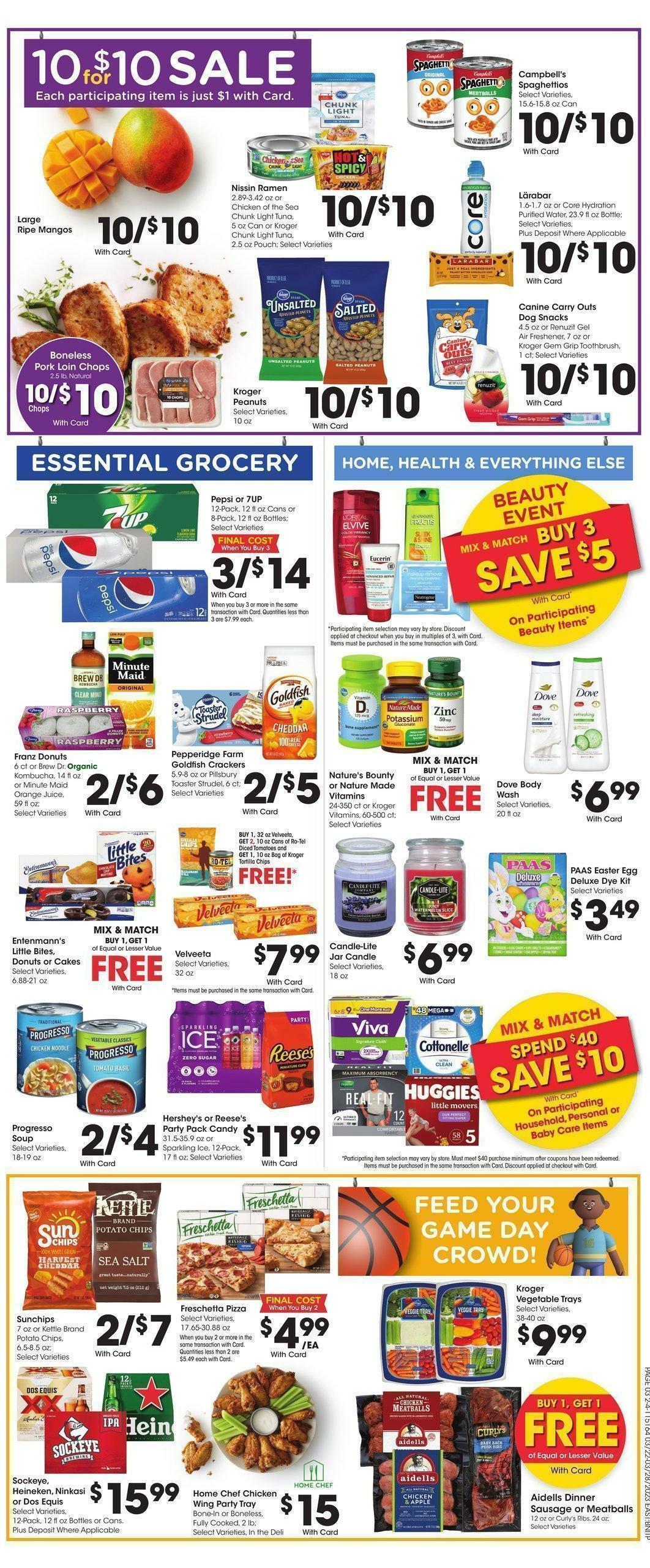 Fred Meyer Weekly Ad from March 22