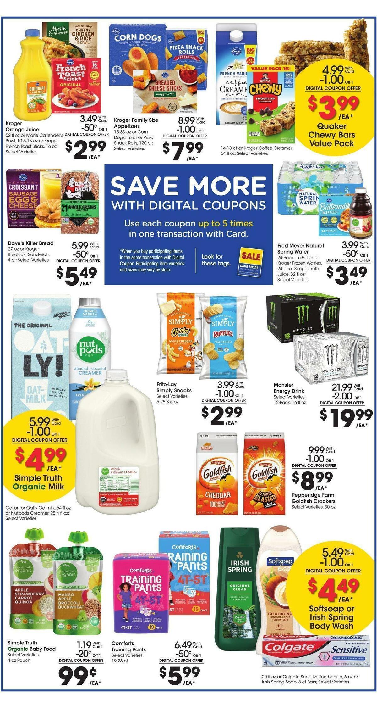 Fred Meyer Weekly Ad from March 22