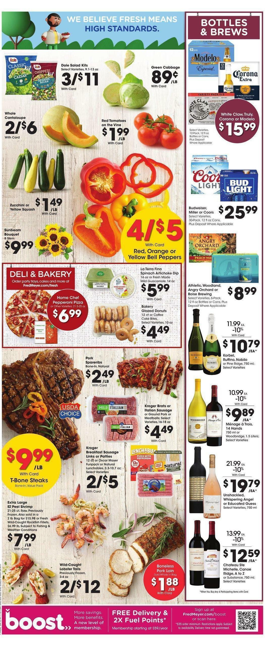 Fred Meyer Weekly Ad from March 22