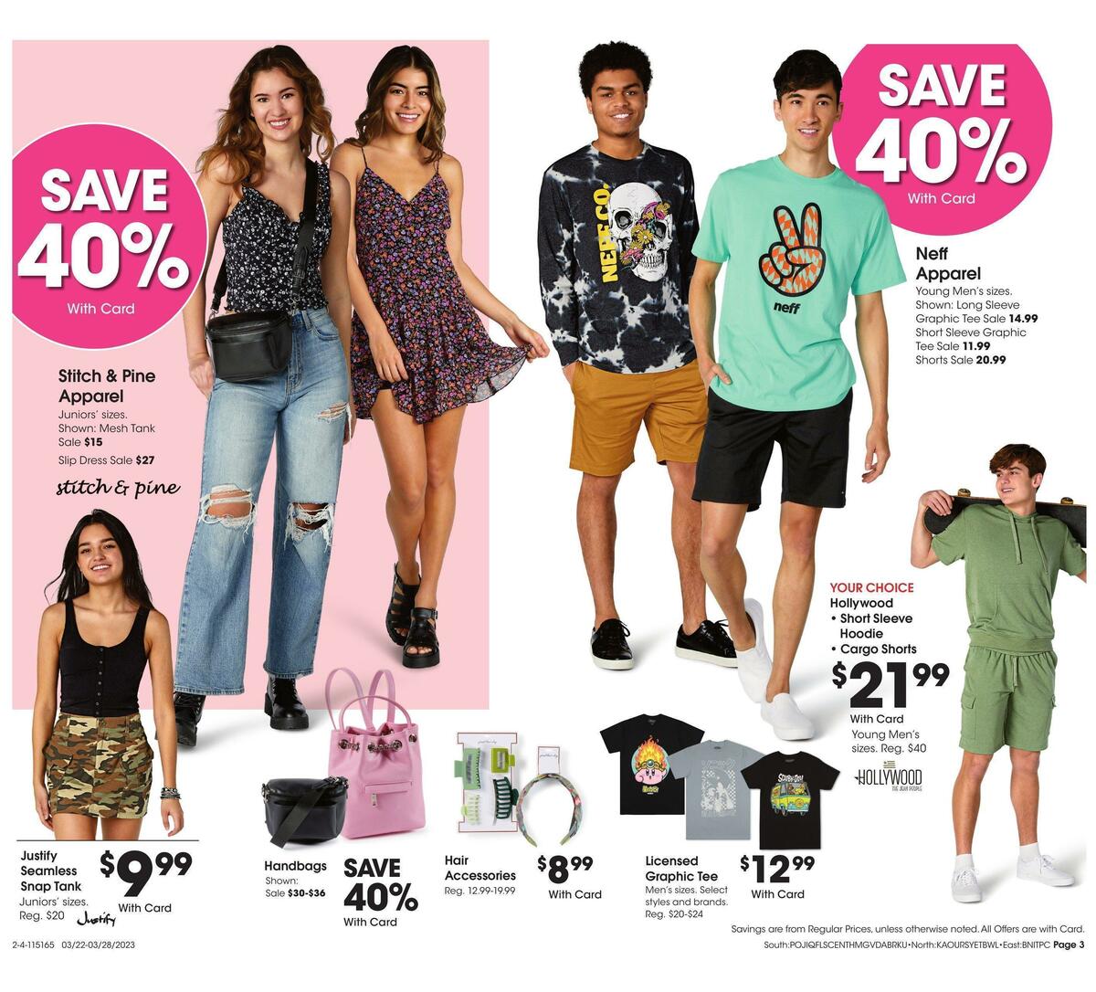 Fred Meyer General Merchandise Weekly Ad from March 22