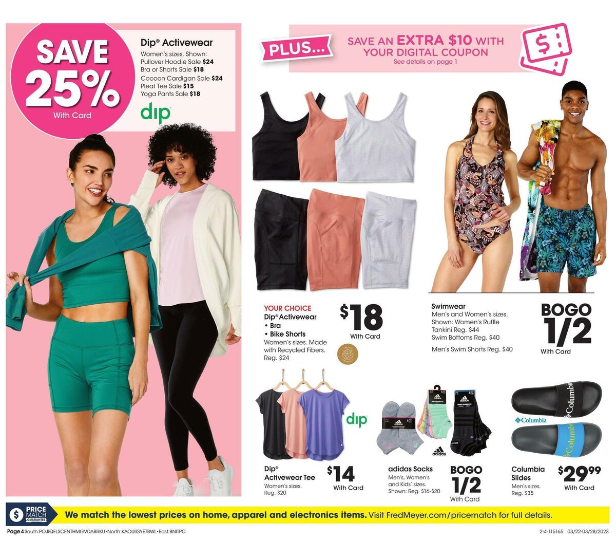 Fred Meyer General Merchandise Weekly Ad from March 22