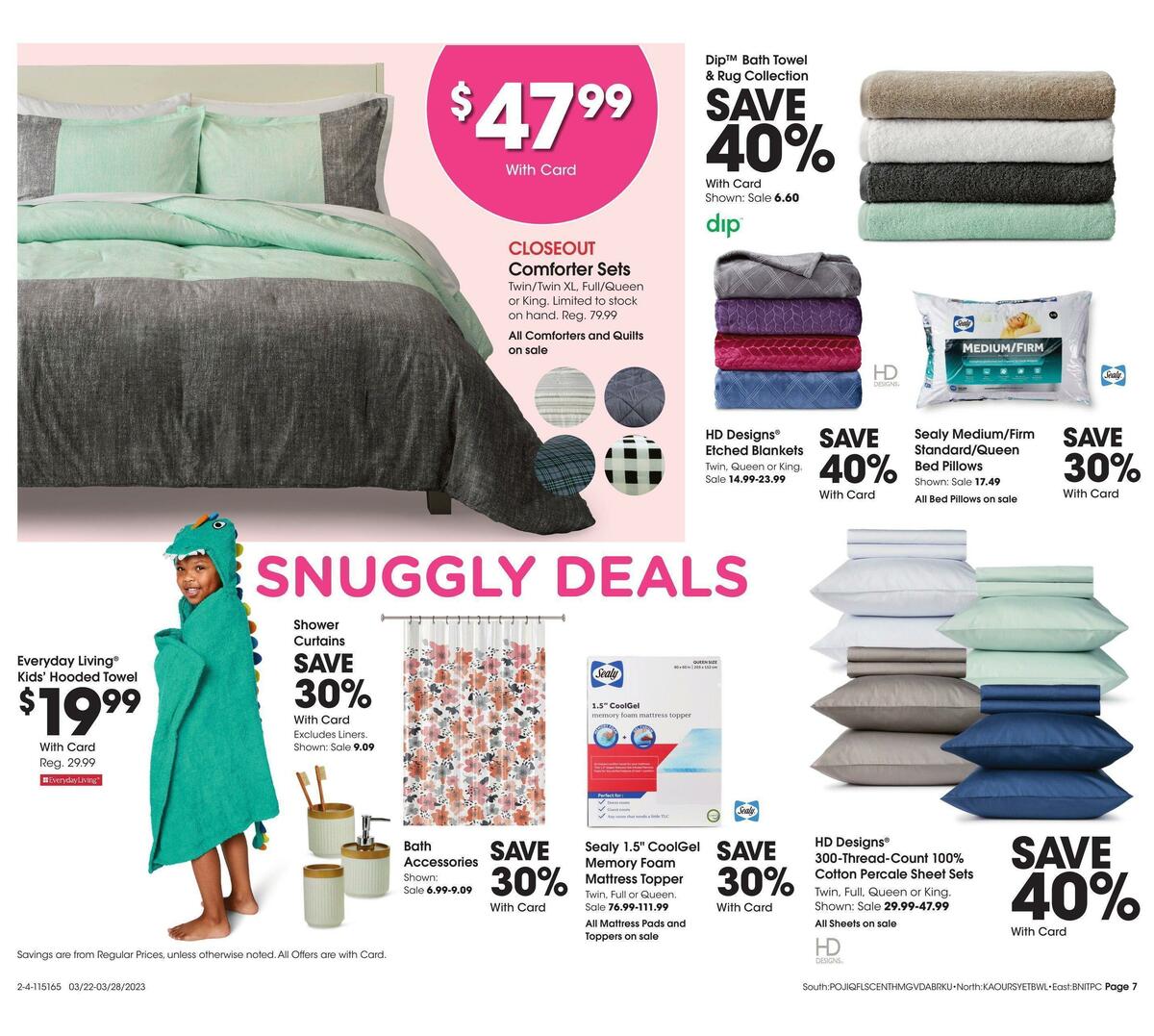 Fred Meyer General Merchandise Weekly Ad from March 22