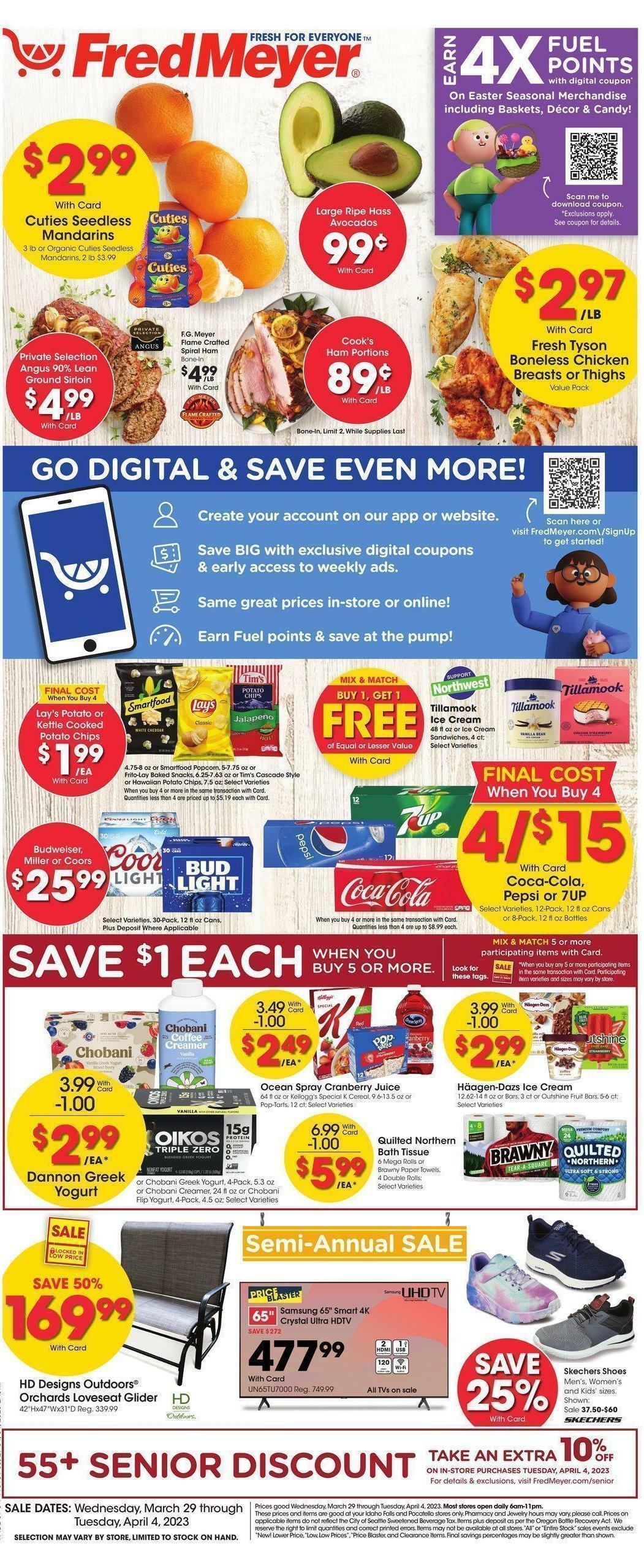 Fred Meyer Weekly Ad from March 29