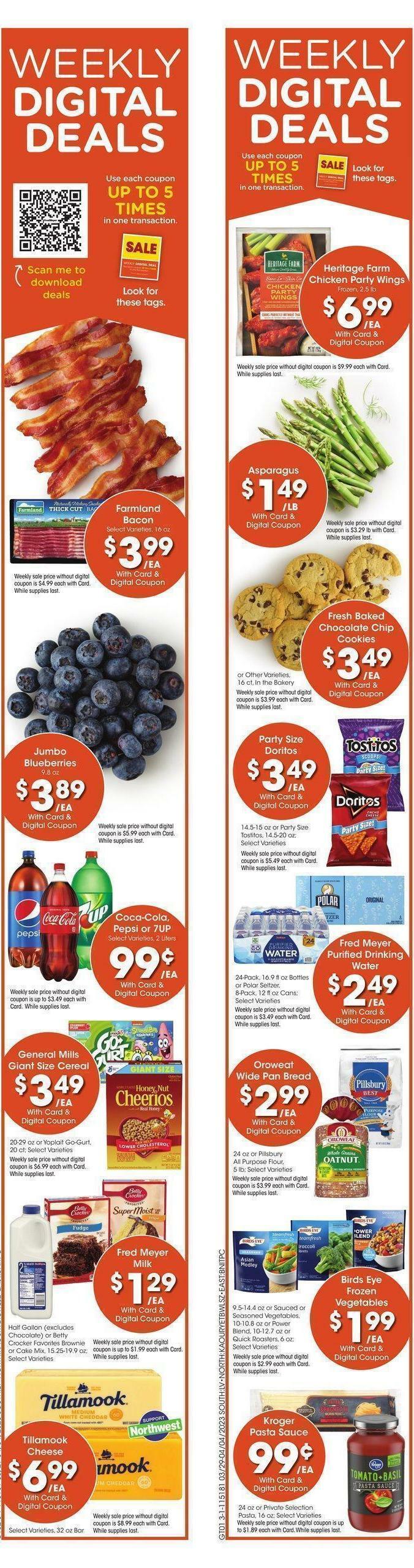Fred Meyer Weekly Ad from March 29