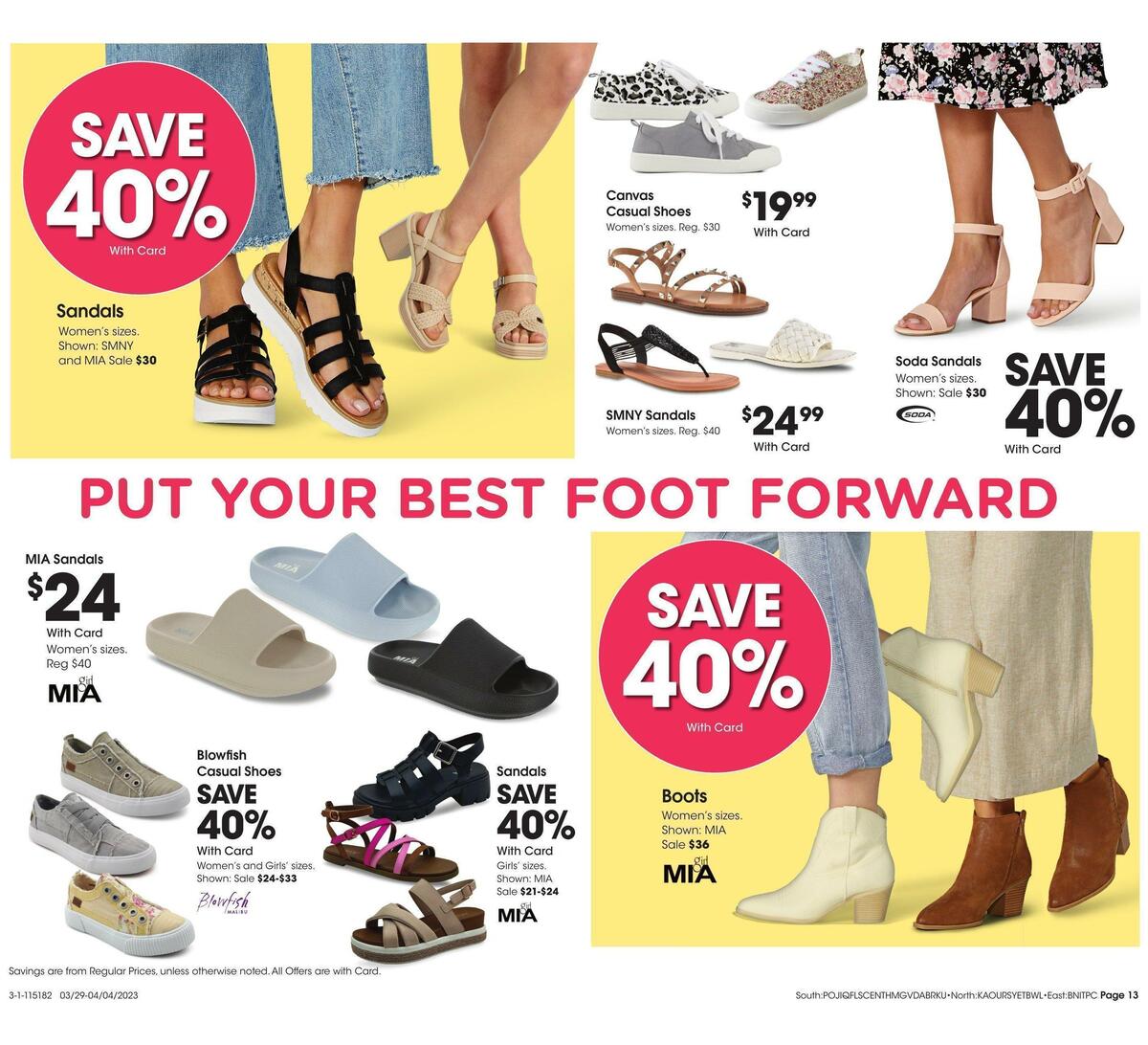 Fred Meyer General Merchandise Weekly Ad from March 29